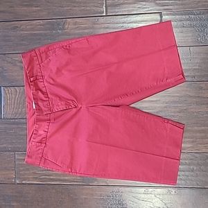 Gap Red Capri Pants
